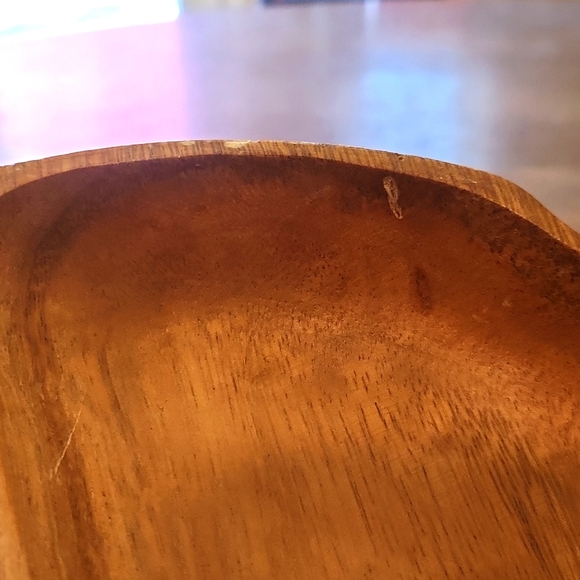 11.5" MountainWoods Wooden Chip/Dip Charcuterie Tray - Picture 2 of 3